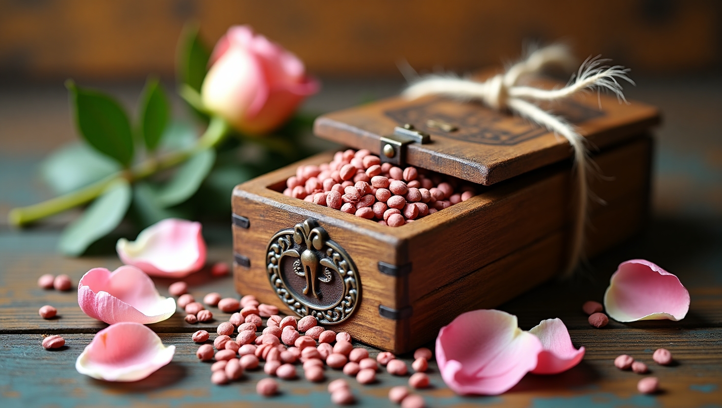 Vintage Garden Rose Heirloom Seed Set